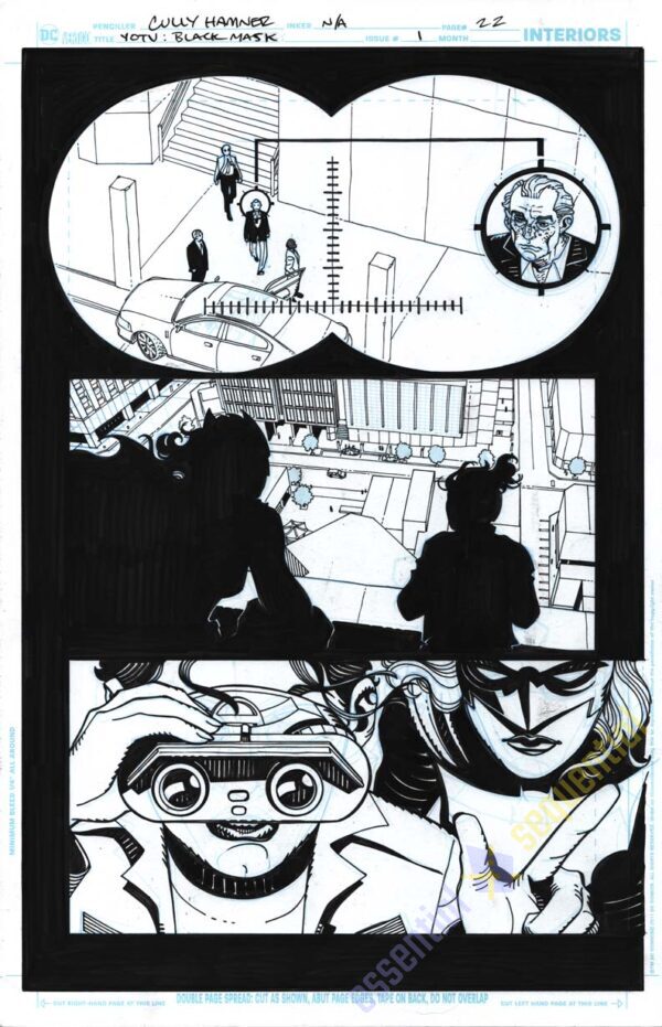 Black Mask: Year of the Villain Page 22 by Cully Hamner