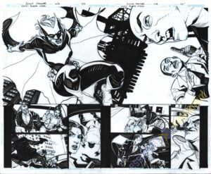 Black Mask: Year of the Villain Page 24 and 25 by Cully Hamner