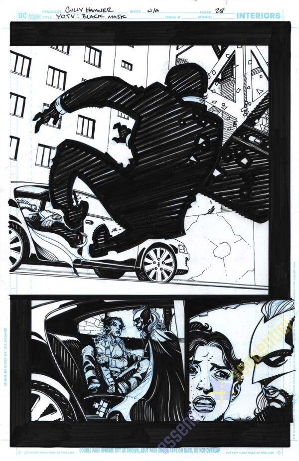 Black Mask: Year of the Villain Page 28 by Cully Hamner