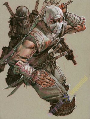 Storm Shadow & Snake Eyes by Eric Canete