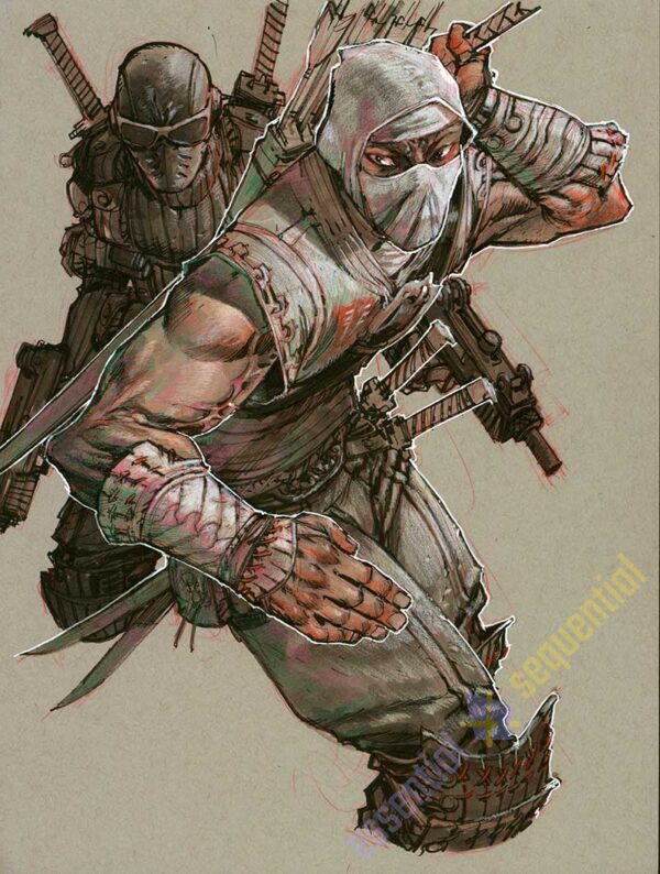 Storm Shadow & Snake Eyes by Eric Canete