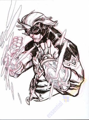 Captain Marvel Gauntlet by Eric Canete