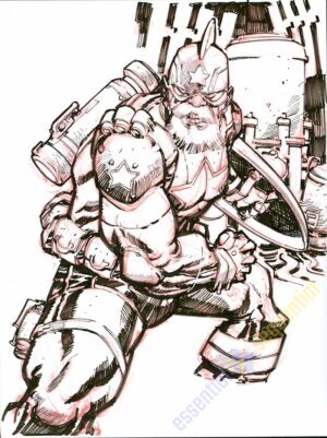 Red Guardian by Eric Canete