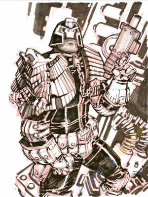 Judge Dredd by Eric Canete