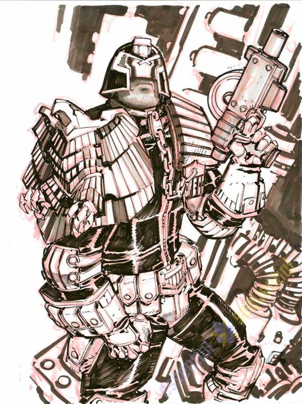 Judge Dredd by Eric Canete