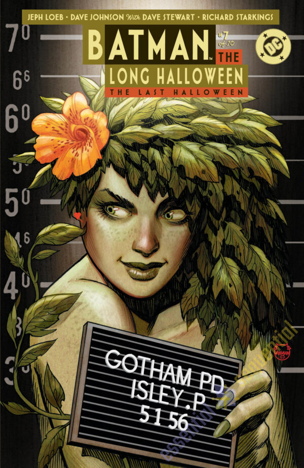 Batman: The Last Halloween #7 Cover by Dave Johnson - Image 2