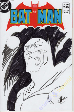 Batman Sketch Cover by Matteo Scalera