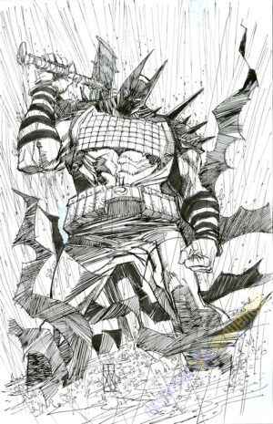 Absolute Batman #12 Cover by Denys Cowan