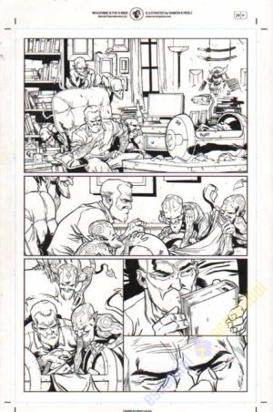 Wolverine & the Xmen #29 p.10 by Ramon Perez