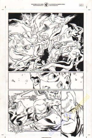 Wolverine & the Xmen #29 p.13 by Ramon Perez