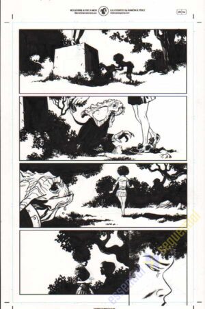 Wolverine & the Xmen #29 p.20 by Ramon Perez