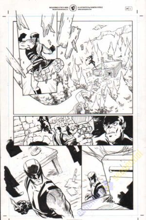 Wolverine & the Xmen #29 p.03 by Ramon Perez