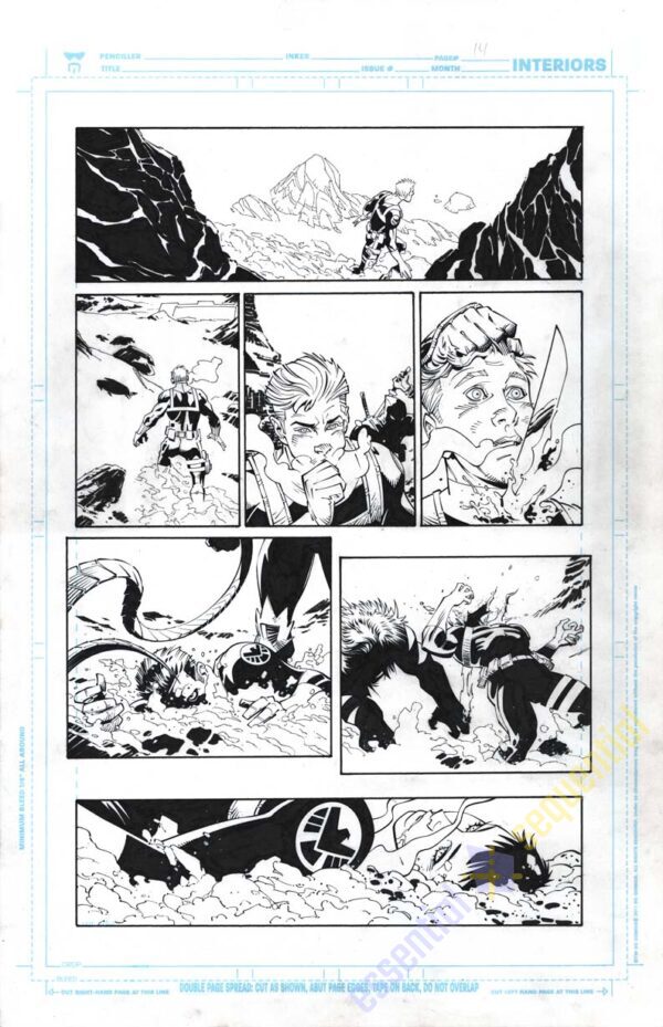 Wolverine: Revenge #1 Page 14 by Tim Townsend and Greg Capullo