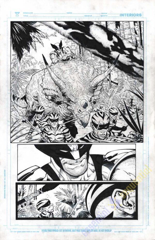 Wolverine: Revenge #1 Page 2 by Tim Townsend and Greg Capullo