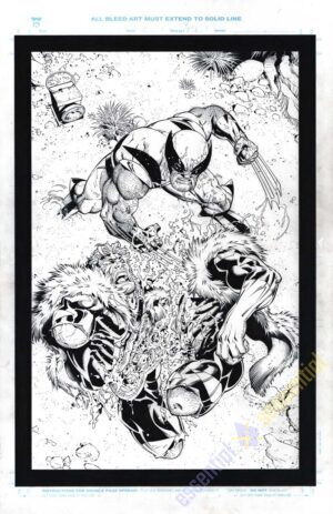 Wolverine: Revenge Red Band #5 Page 7 by Tim Townsend and Greg Capullo